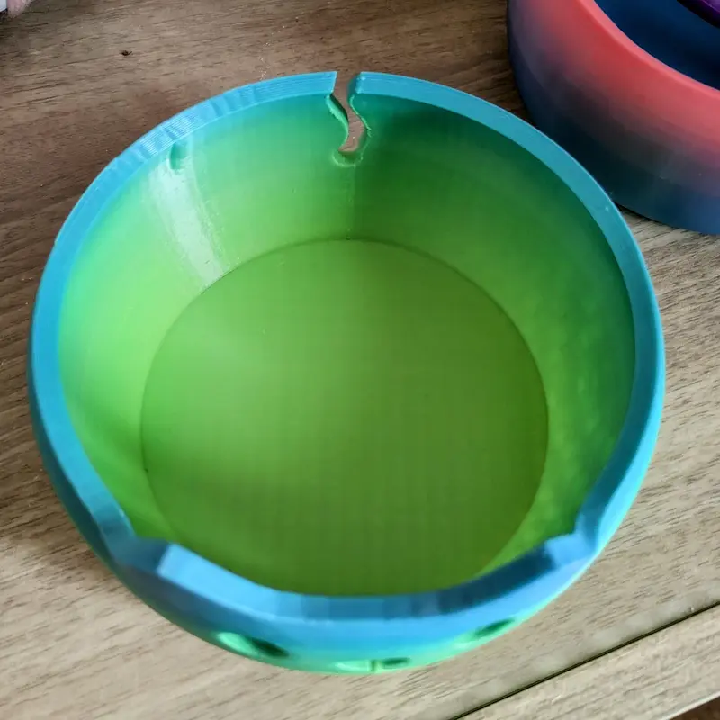 Adorable 3D Printed Cat Wool Yarn Bowl | Cute Yarn Holder 2