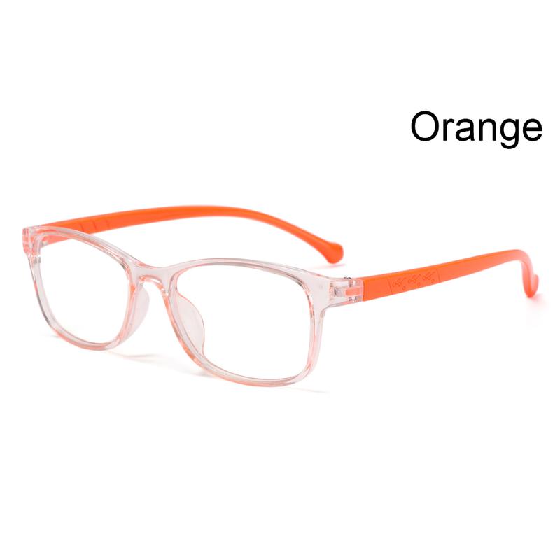 1PC Kids Boy Girl Anti-blue Light Glasses Ultra Light Frame Protection Eyeglasses Student Computer Online Study Classes Eyewear 6