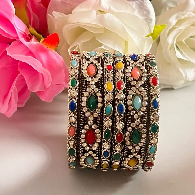 Isha Multicoloured Bangles for Girls and Women - Beautiful Style for Any Occasion 1