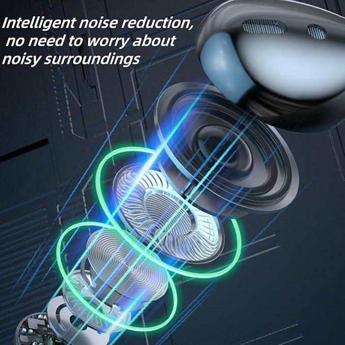 Wireless Sound Card Live Broadcasting Audio,Earphones HOT Bluetooth H7T3 Free Shipping Headphones Waterproof Neckband Noise Cancellation Streaming Charging Headset Electronic Earbud 5