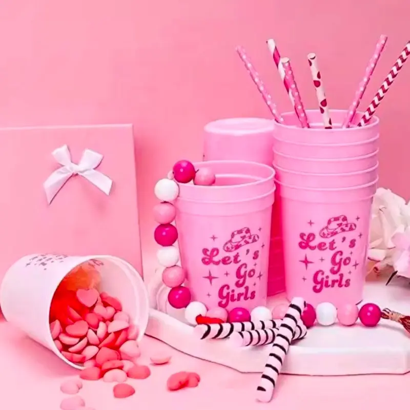 Let’s Go Girl Hen Party Cups / Man I Feel Like a Bride 0