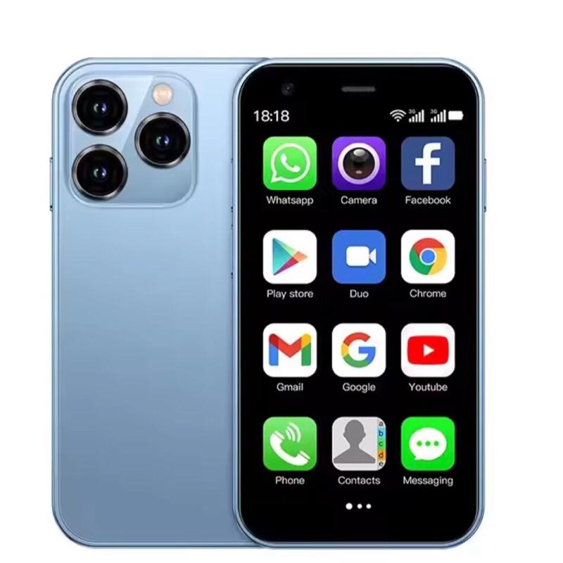 Portable Mini Smartphone - Dual SIM 3G Android 8.1 2GB + 16GB GPS Bluetooth-compatible WiFi - 3.0 Inch Smartphone - Cellphone 2