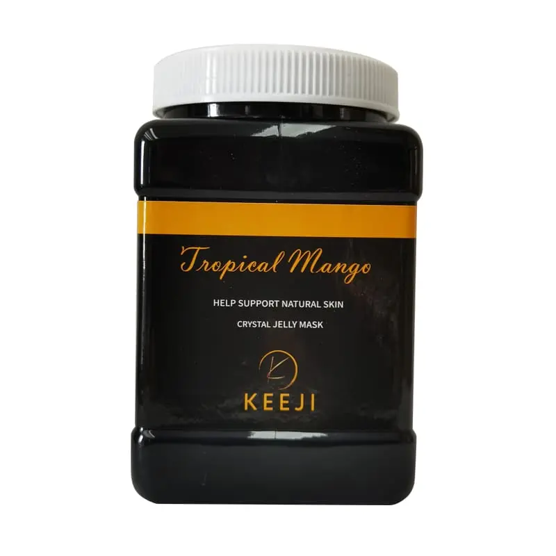 Keeji TROPICAL MANGO Hydro Jelly Powder Mask - Skin Care - 650g - Cruelty Free - Moisture Calm Soothe Boosting face mask - Smooth, Peel, Skin Repair