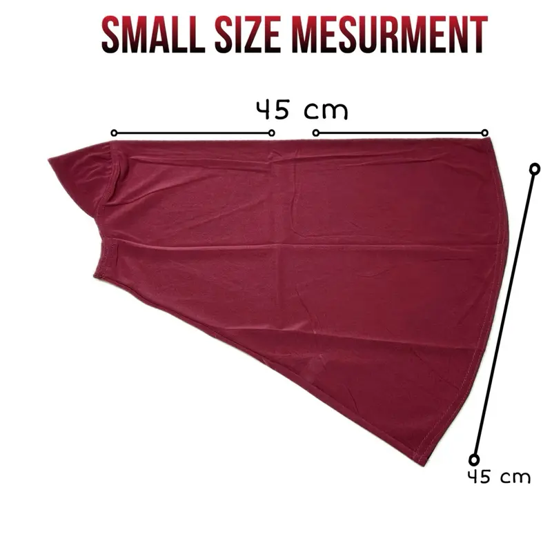 Muslim Kids & Adults One Piece Instant Hijab School Headscarf Mosque Scarf - Perfect for Prayer 1