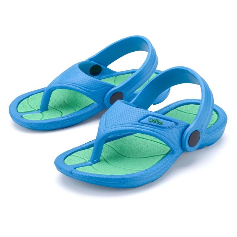 A2Z 4 Kids Boys  Slingback Sandal Anti-Slip Pool Sliders Summer Holiday Beach Sports Slippers Thong Strap Bathroom Shower Mule Sliders Comfortable House Lounge indoor outdoor Shoes 2