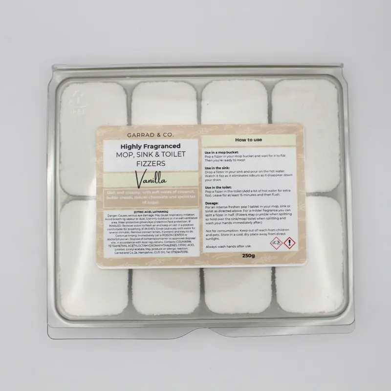 Mop, Sink and Toilet Fizzers - Quick and Easy Way to Eliminate Household Odours homefragrance   Chocolate Castle Bath Aroma Scent 4