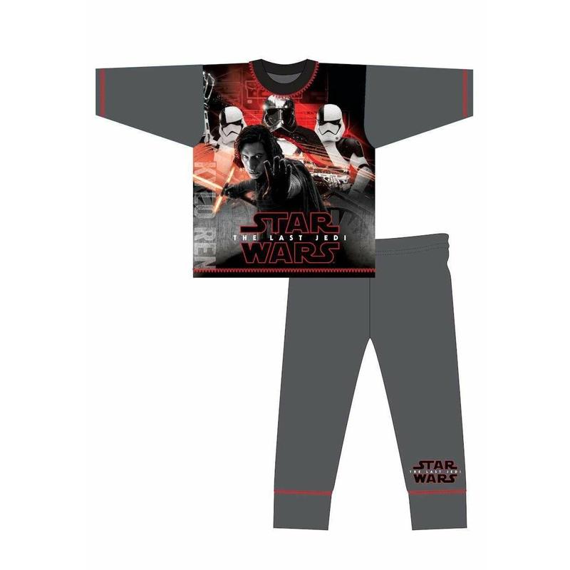 Boys Disney Star Wars Pyjamas Top & Long Bottoms Baby Age 1 - 5 Years 7