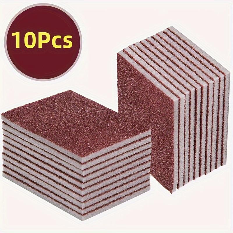 10Pcs - Premium Diamond-Coated Sponge Wipes - Effortless Kitchen Cleaning Magic for Pot Bottom, Cutting Board, Rust Stainless Steel Pot, and Dish Washing with Double Effect 4