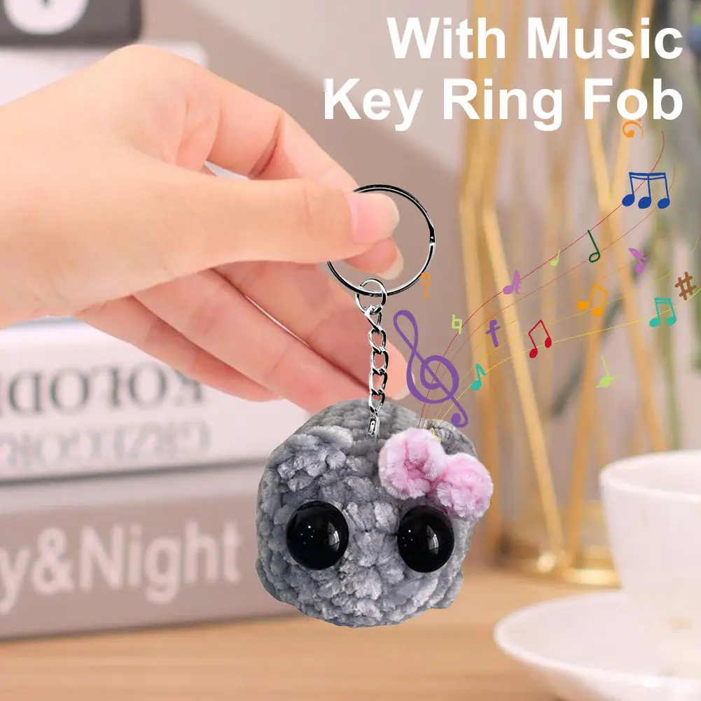 Sad Hamster Meme Sound Music Plush Toy Crochet Plush Sad Hamster Meme Key Rings Kawaii Sad Hamster Keychain Gift for Women Men Free Shiping | Shop Now | Swipe left for free home delivery | check it out | and try it.