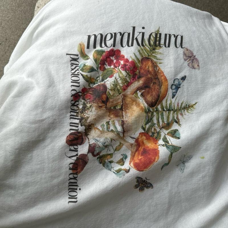 MERAKI AURA MUSHROOM Unisex Crewneck Sweatshirt 5