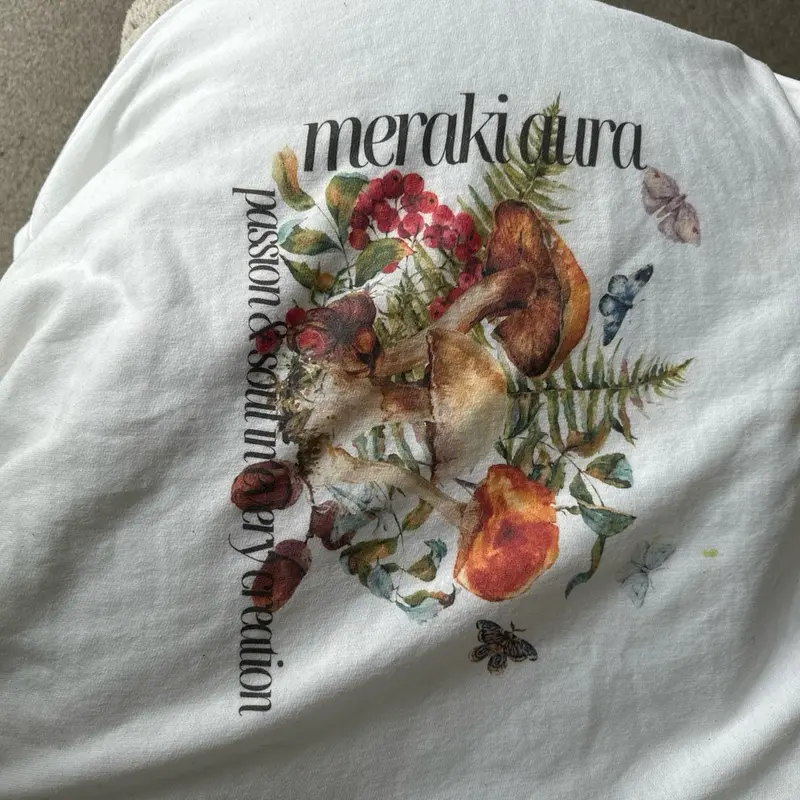 MERAKI AURA MUSHROOM Unisex Crewneck Sweatshirt 5