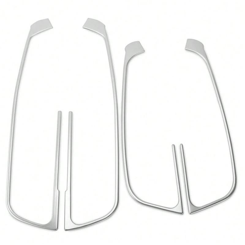 4pcs Stainless Steel Window Glass Lifting Buttons Frame Cover Trim For Audi A3 8V 2013-2020 Car Door Armrest Panel Decoration 1