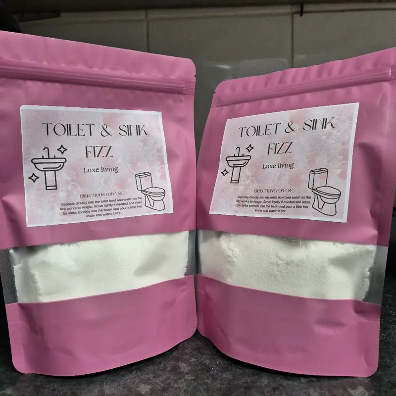 400g Toilet and Sink Fizz, Scented household Cleaning, freshener 4