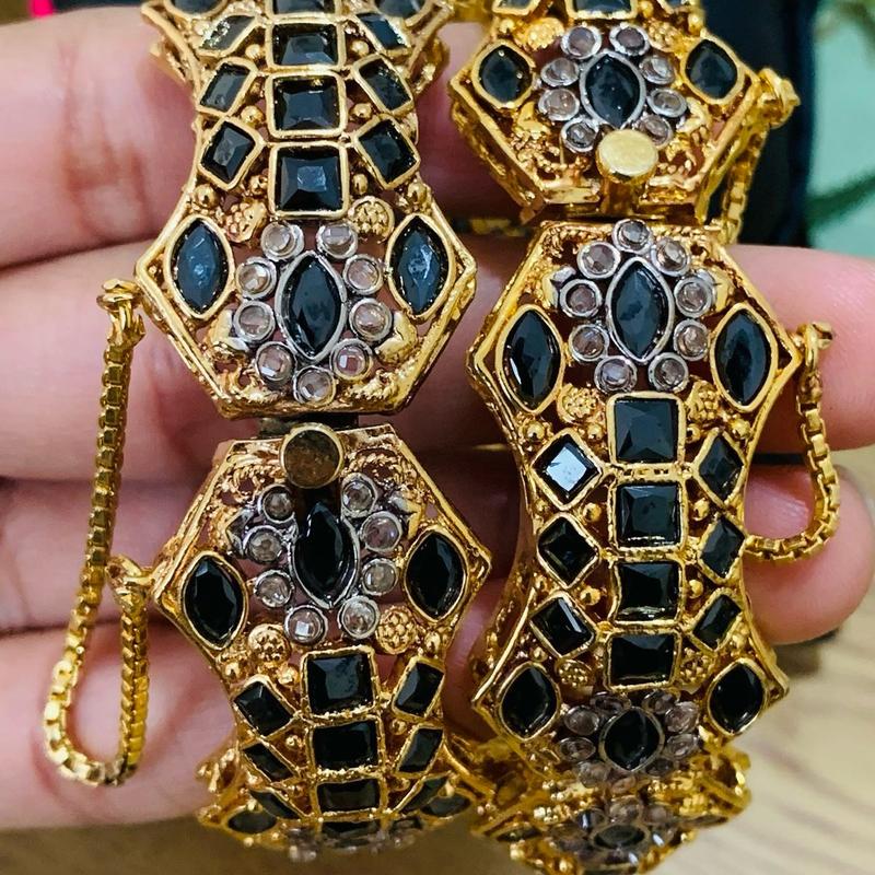 Gorgeous Egyptian Openable Bangles Auspicious Anniversary Birthday Engagement Female Asian choker 4