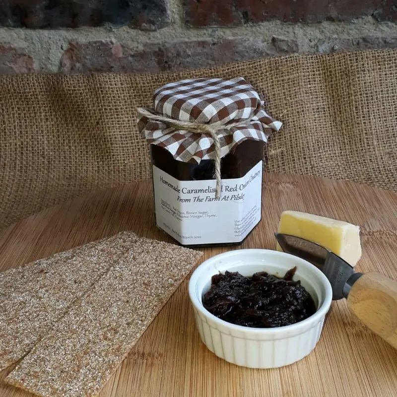 Homemade Red Onion Chutney 0