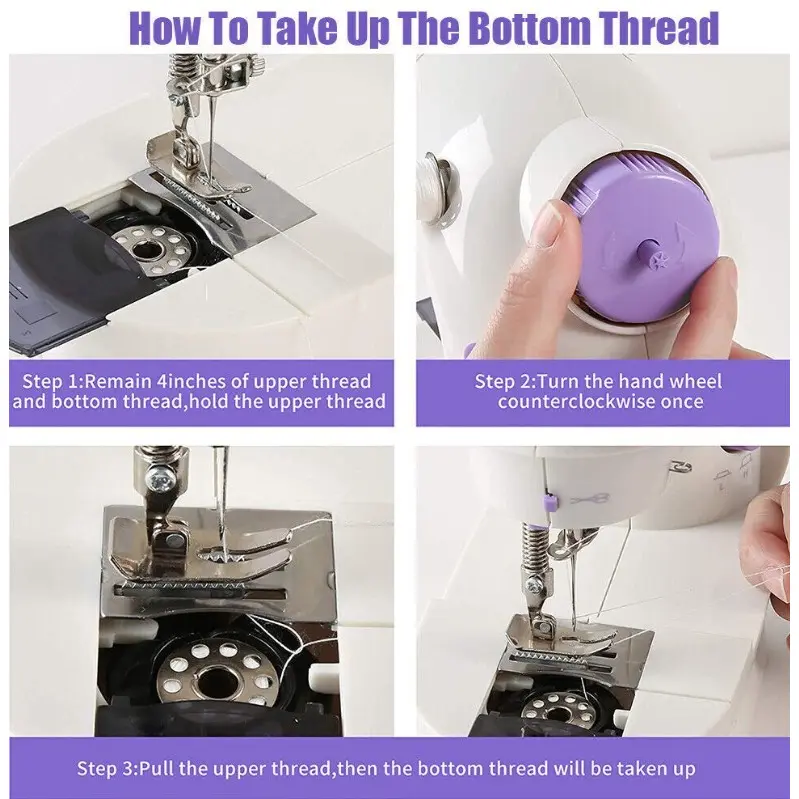 Portable Mini Electric Sewing Machine Multifunctional Desktop Tailor Home Use UK Delivery In 2-3 Days 1