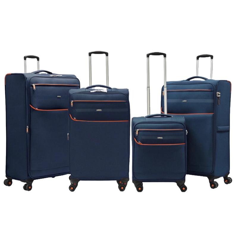 ARIES SUPER LIGHTWEIGHT SET OF 4 TRAVEL SUITCASE AR611 0