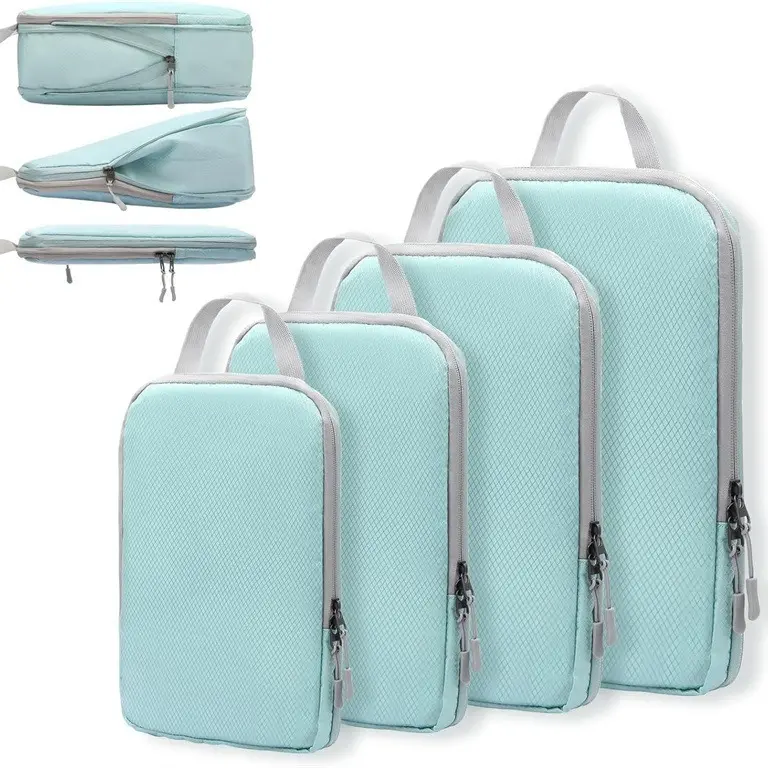 Compression   for Suitcases, Light  Suitcase Organizer Bags Set, with Shoe Bag, Expandable  Luggage Organizer Bags, Space-saving  Accessories 2025,   Essentials packing cubes packing  cubes travel
