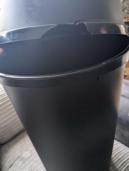 Product Review of KetoPlastics 45 Liter 45 Litre 45L TOUCH BIN Colour Bin for Home Garden Office School Kitchen Bathroom Top Bin Portable Pedal Bin Removable Lid (BLACK) from S**R 2
