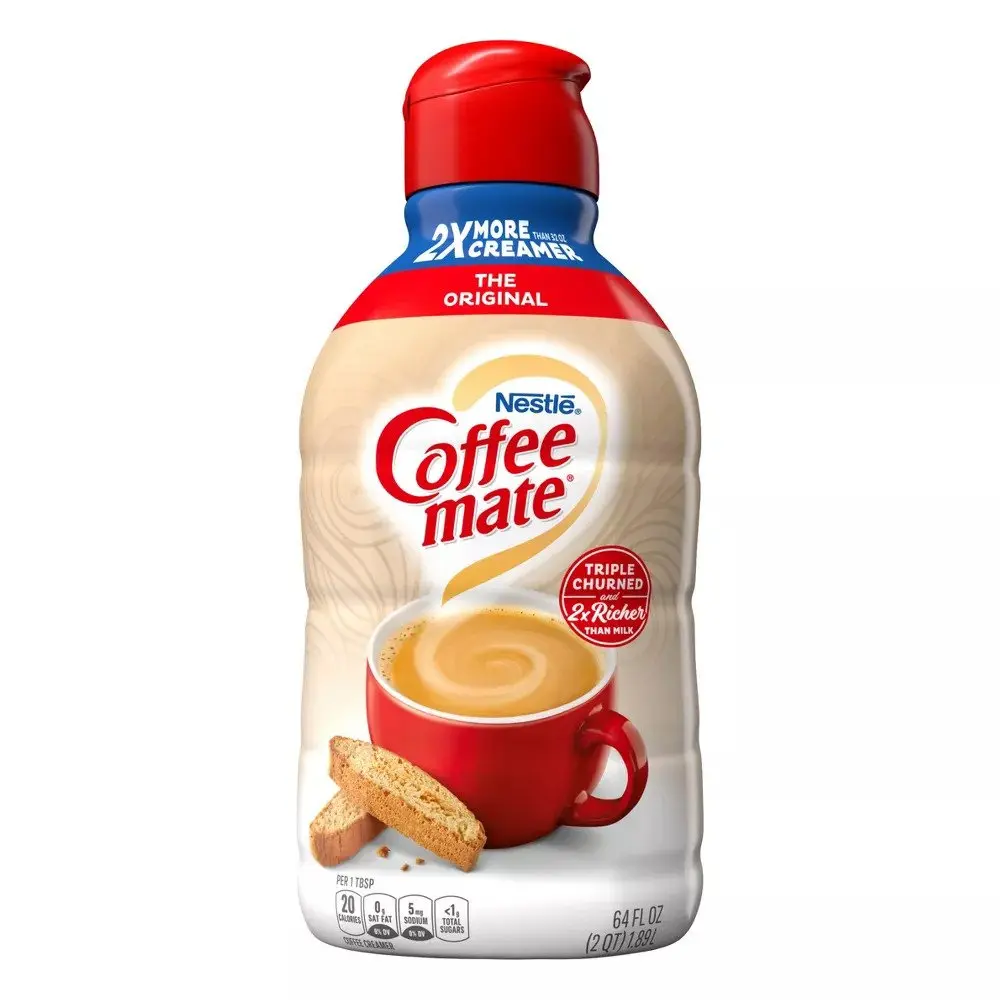 Coffee mate The Original Liquid Coffee Creamer - 64 fl oz (1.89L)