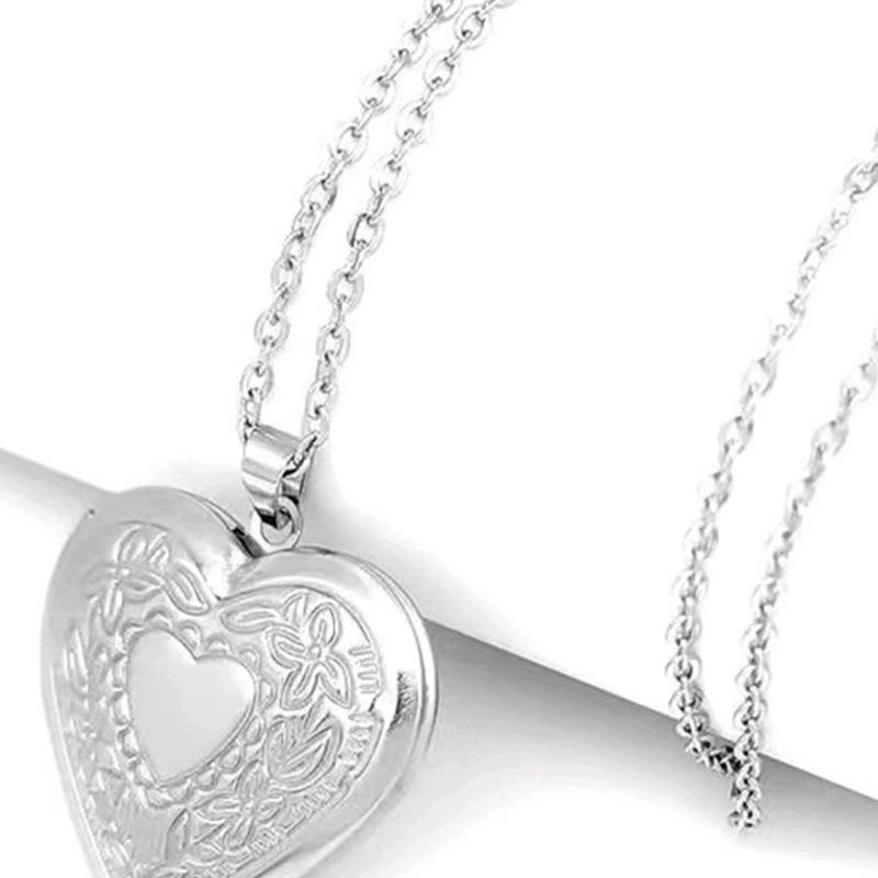 GJ Gemma Stainless Steel Functioning Heart Locket 7