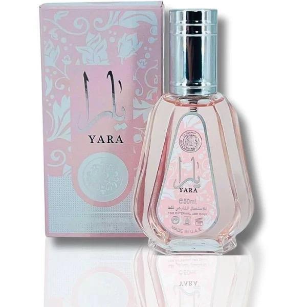 Yara Pink 10ml Perfume Oil Roll On Bottle Sandalwood Vanilla Musk 1