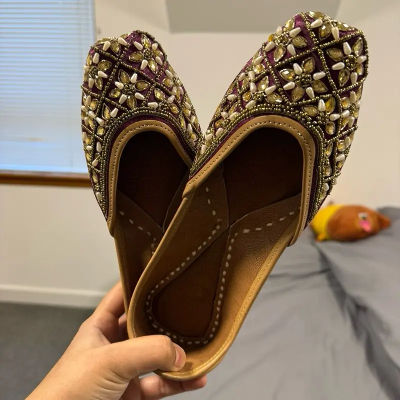Punjabi Jutti Women's Shoe - Traditional Footwear for Women