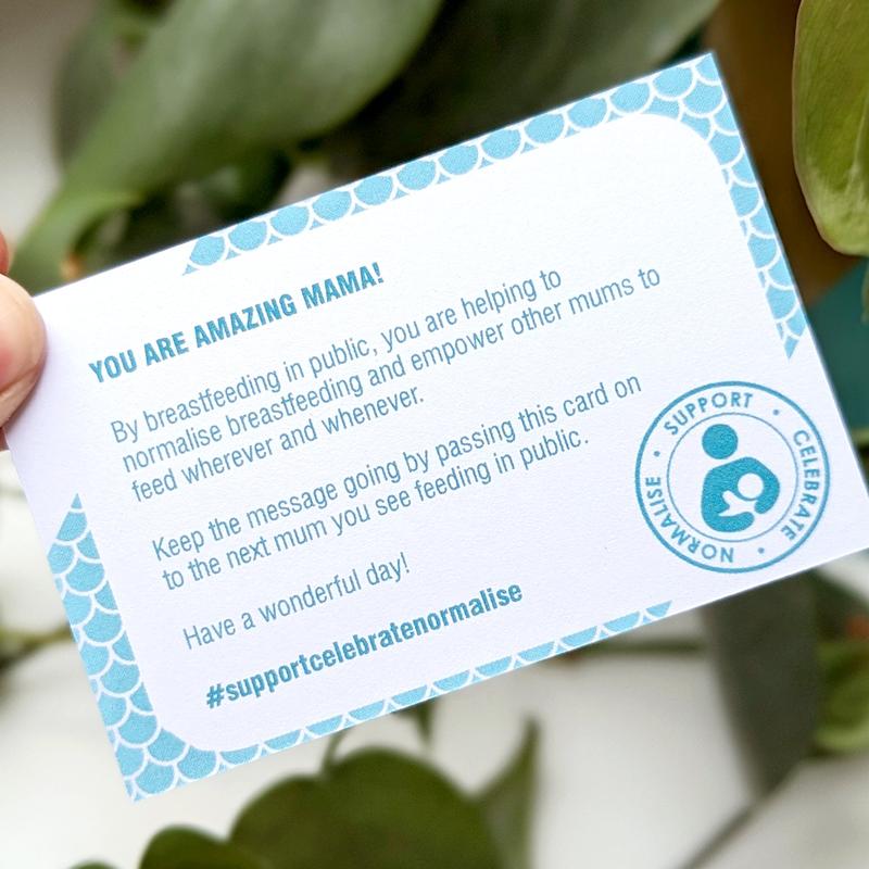 Thank You For Breastfeeding In Public Cards - Support Celebrate Normalise Breastfeeding 2