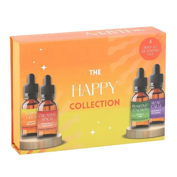 The Happy Collection Blended Essential Oil Set 0