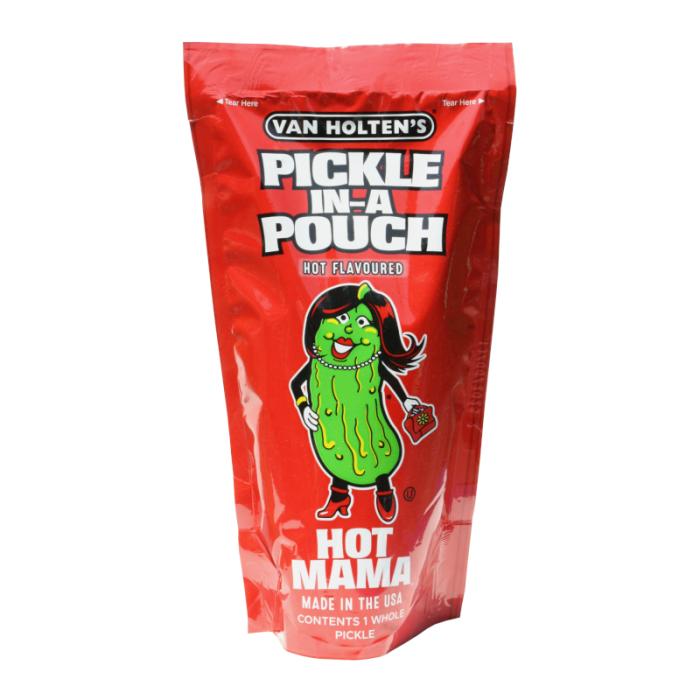 Van Holten's Pickle-In-A-Pouch Hot Mama Hot & Spicy Pickle 1ct 0