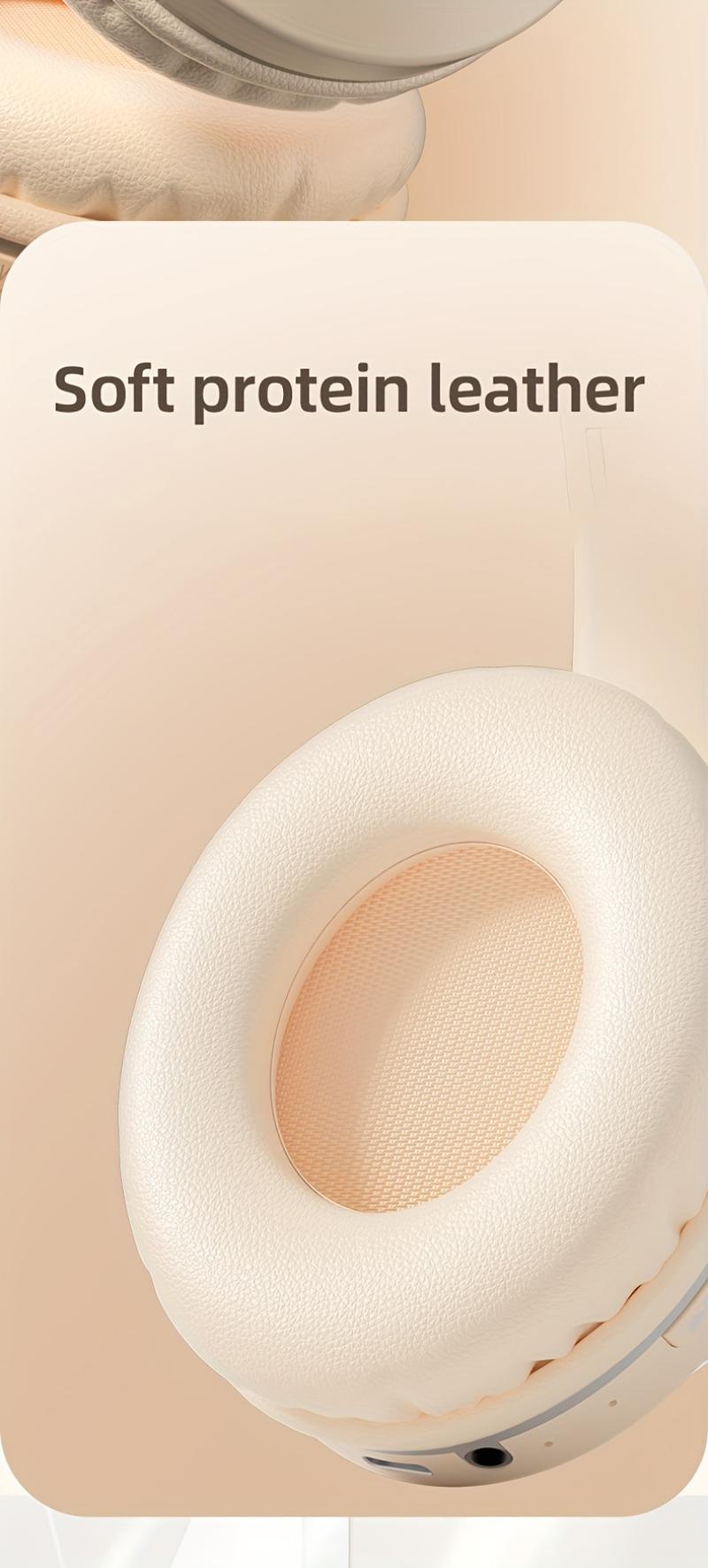 Product Introduction of Glowing Wireless Headphones with Multi-Color LED Lights, Comfortable And Foldable Design, Suitable for Tablets, Pcs, Tvs, And Phones. A Popular Choice for Birthday Travel Gifts, These Over-Ear Wireless Headphones Are Perfect for Any Occasion. 5