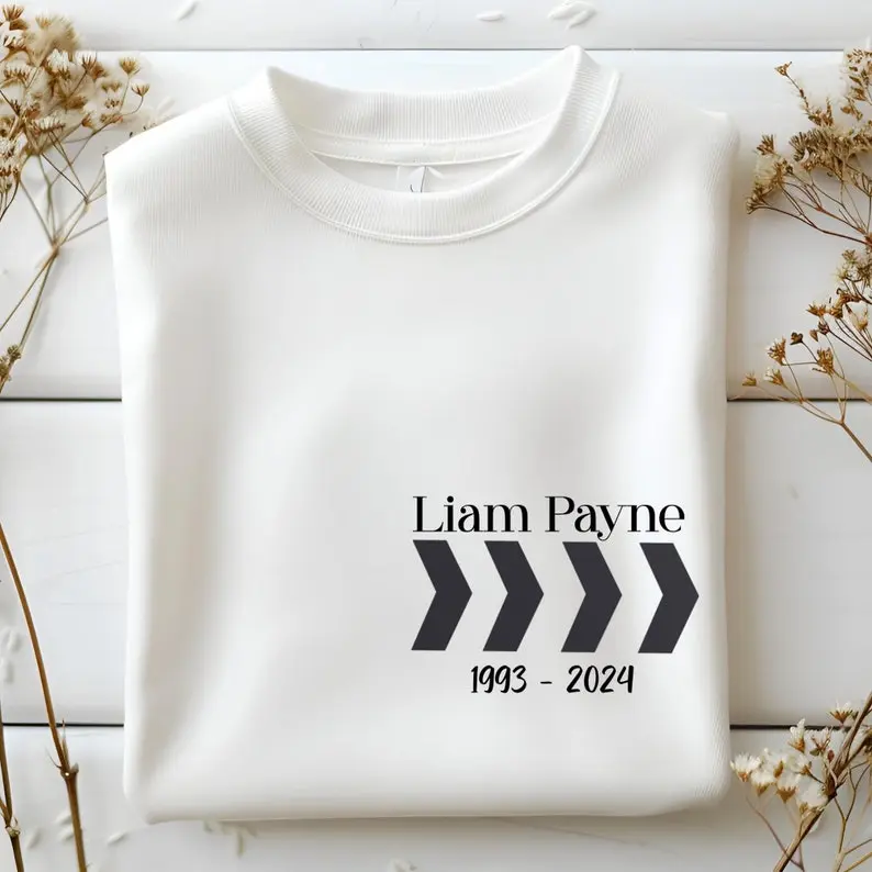 Liam Tattoo Sweatshirt, Tribute Shirt, In Memory Of 1D Singer, Rip Liam Payne, One Direction Fan Tribute, Unisex Tee 2