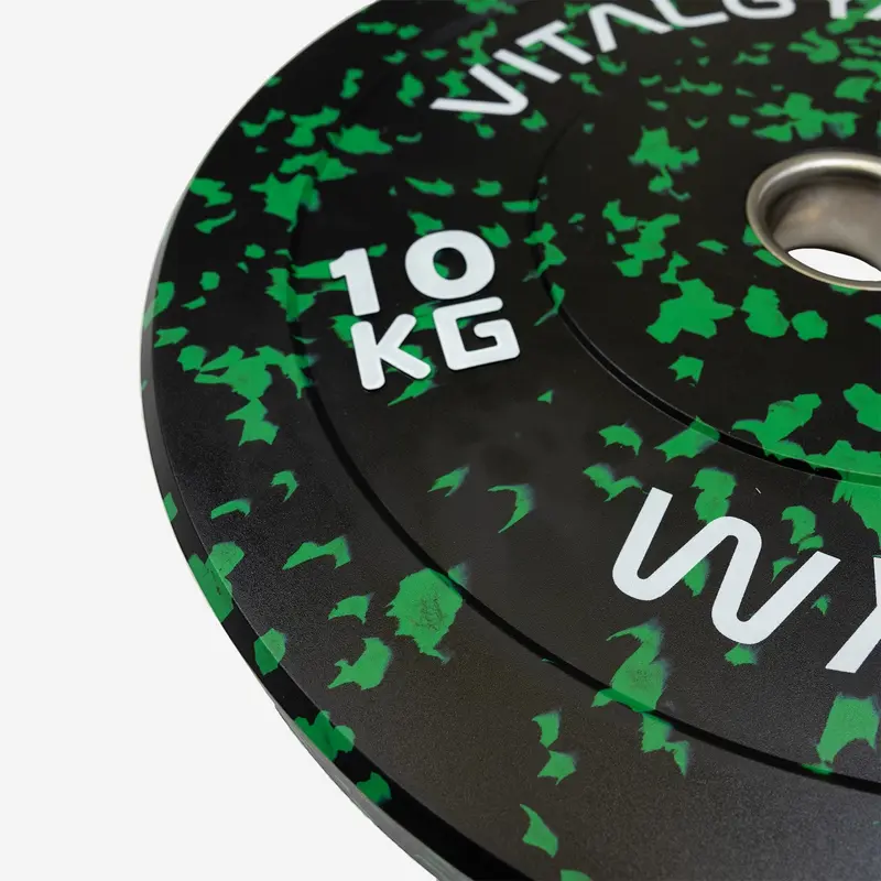 Fleck Bumper Plates - High-Quality Foam and Rubber Material for a Safe and Comfortable Workout 3