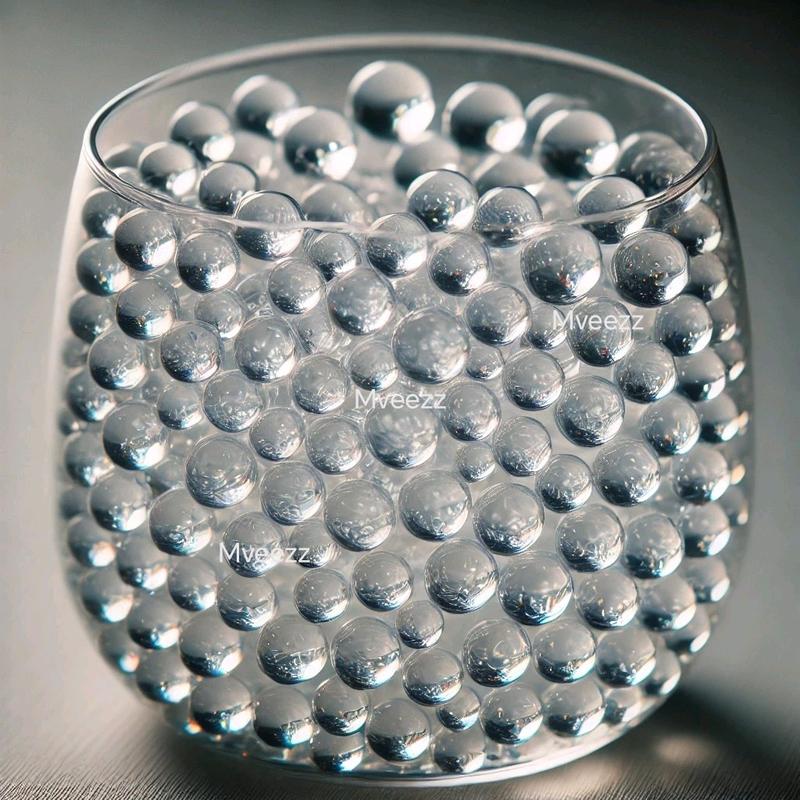 1000 Clear Water Beads Crystal Fast Growing Balls Expanding Vase Decoration Party - Festive Party Supplies flower 0