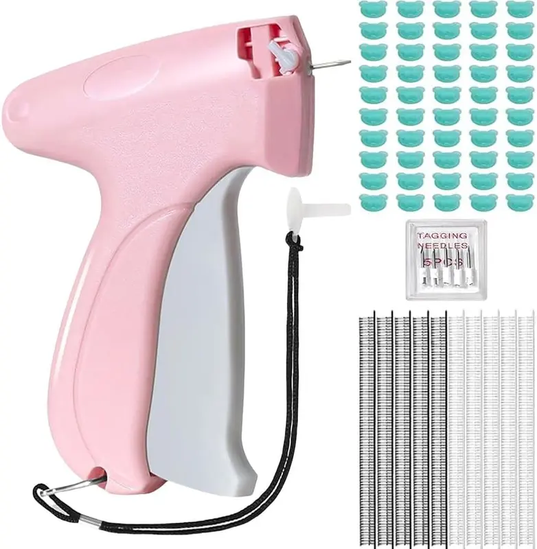 Micro Stitch Gun for Clothes - Tagging Gun (With 1000 Fasteners) 0