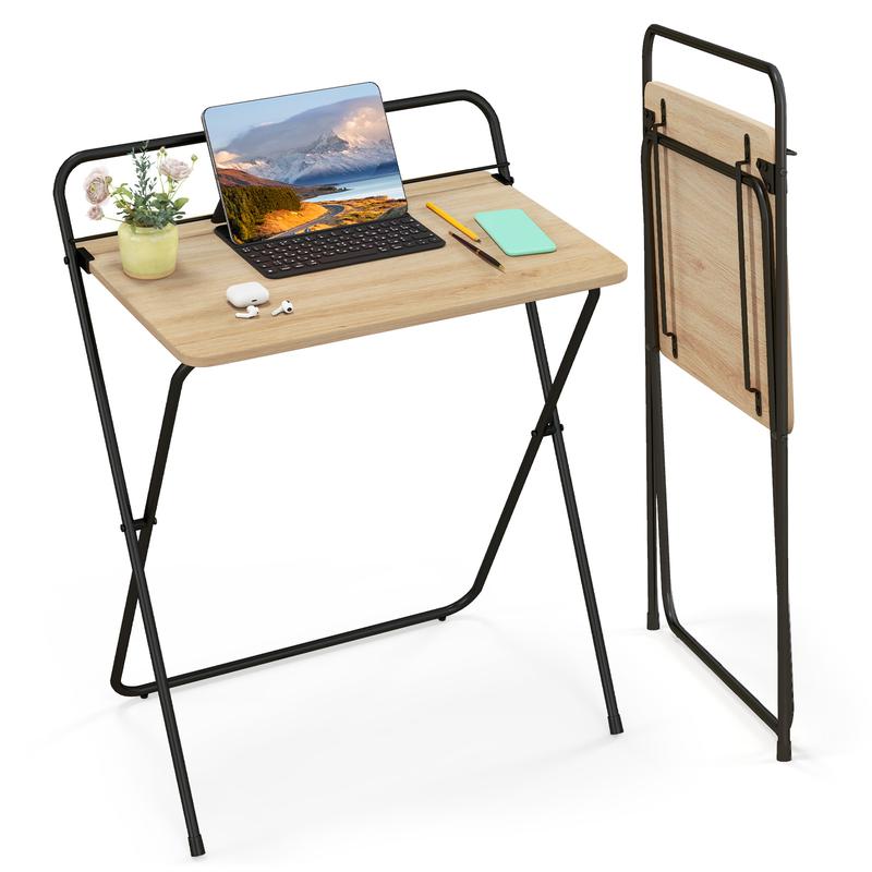 DORTALA Folding Computer Desk No-Assembly Simple PC Laptop Table 0