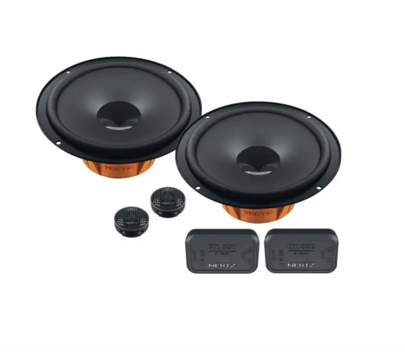 Hertz DSK165.3 16.5cm (6.5 inch) 2-Way Component Speakers for Car/Van, 280W, Sold as Pairs 2