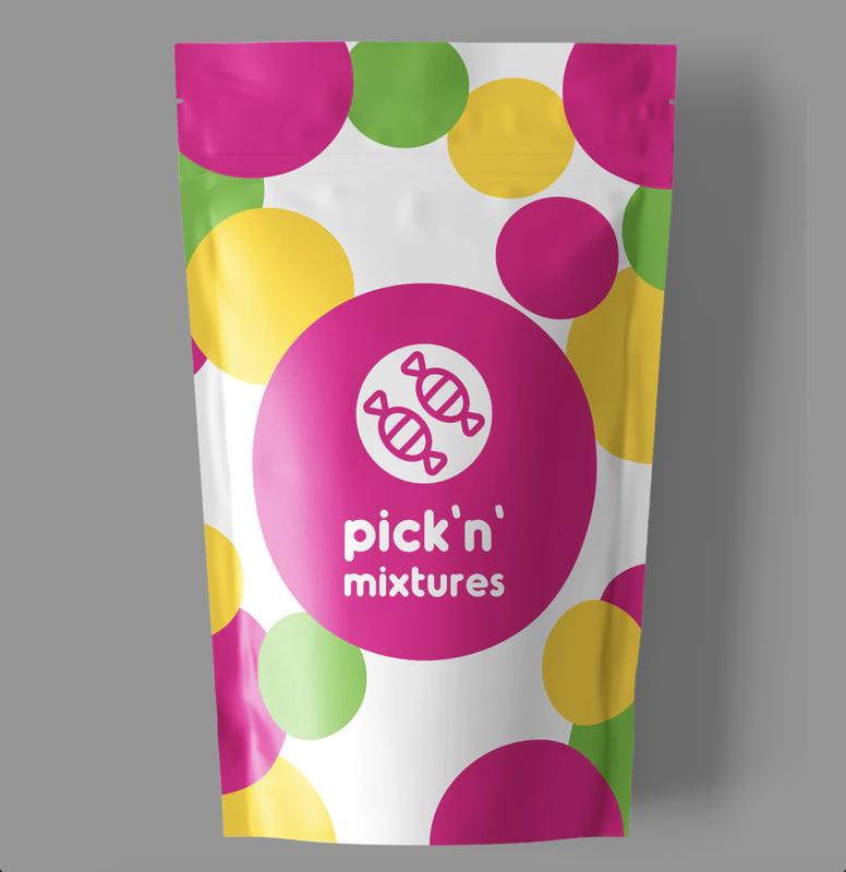 Create Your Own Pick n Mix - PART 2/4 - Resealable Pouch - Select Minimum 5 Options - 100G PER OPTION Bagged In the Same Bag > Candy Sweet Snack 1