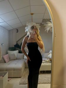 Liliosa Lingerie 2025 Trendy Outfit, Women's Solid Ruched A Line Backless Bodycon Tube Dress, Casual Womenswear, Comfortable Casual Elegant Dating Fit Backless Bandeau Style Summer Dress Womenswear, Ladies Summer Casual Basic Sleeveless Minimalist Clothes