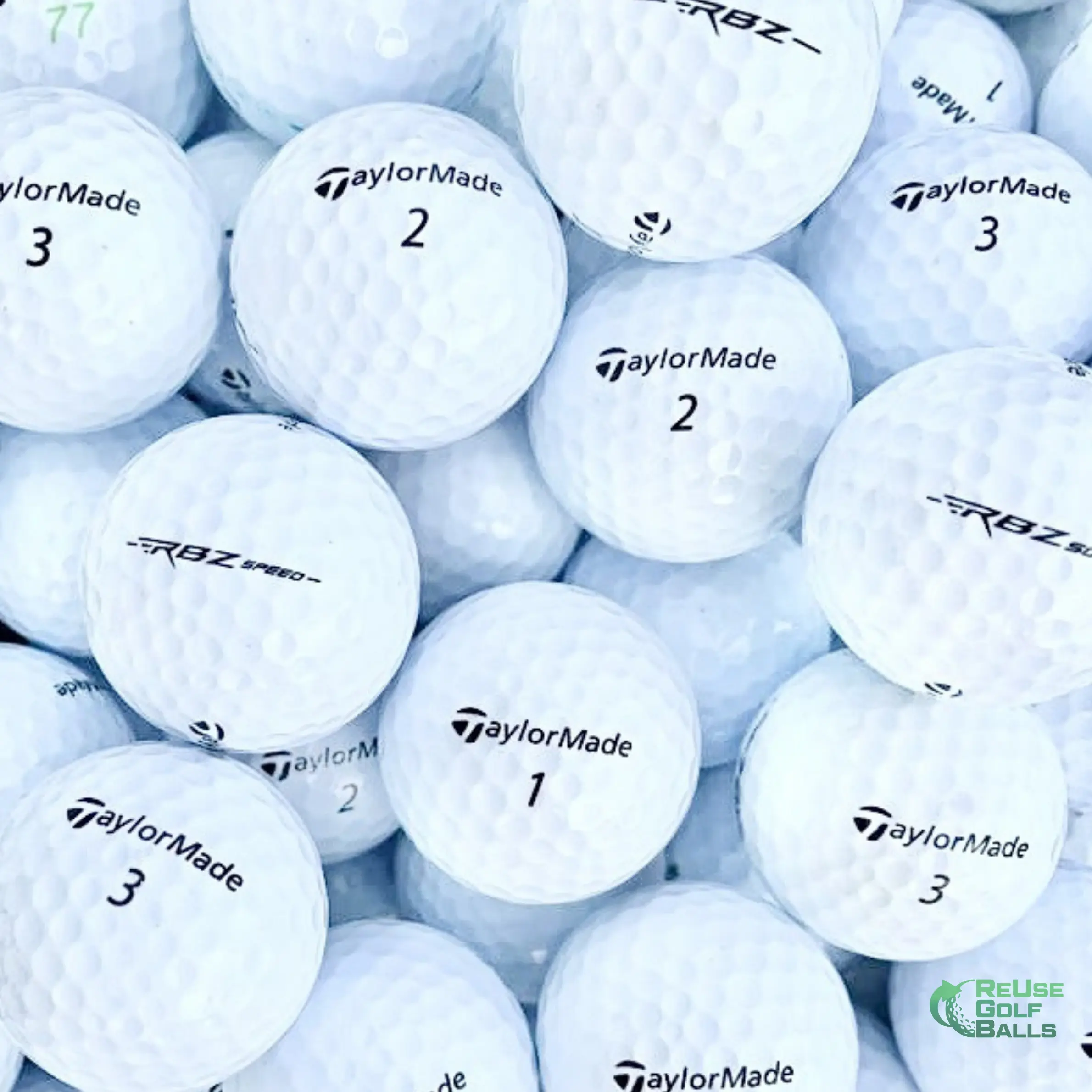 TaylorMade Rocketballz Golf Balls - 12/24/48/100 Pack Mint/Grade A High Quality Best Bulk Buy Lake Golf Balls - Free Shipping
