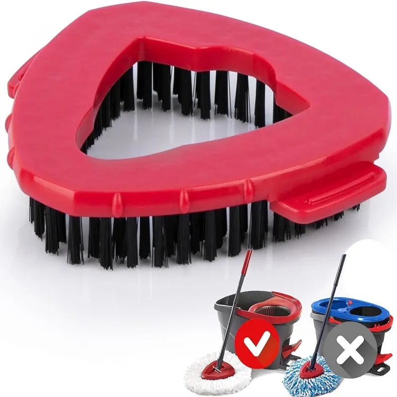 Adapted to O-Cedar RinseClean large triangular cleaning brush to replace mop head 5