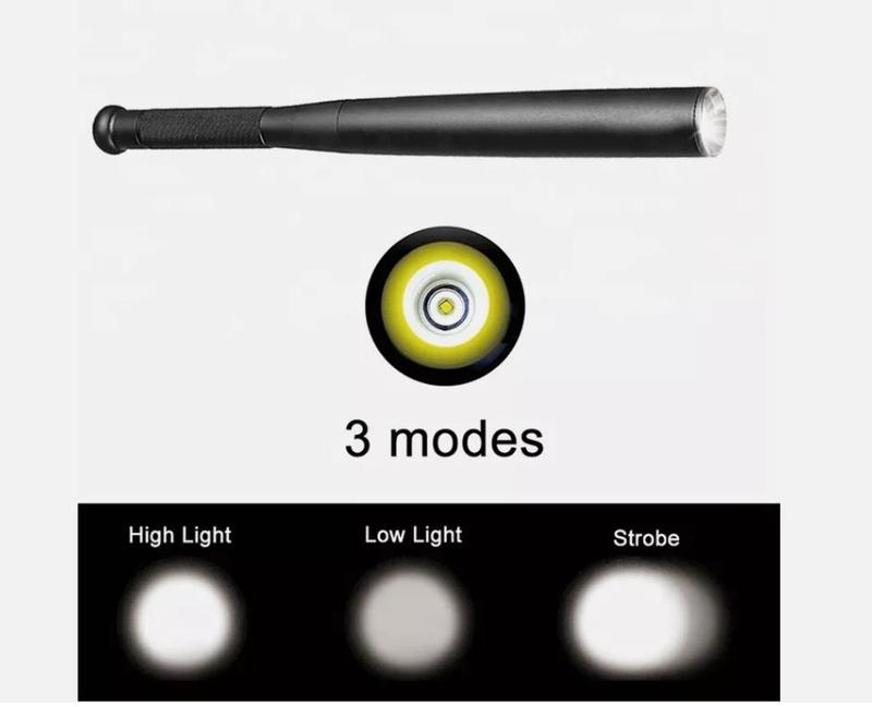 31 CM LED Telescopic Light Baseball Flashlight - Bright Waterproof Camping Lamp 4