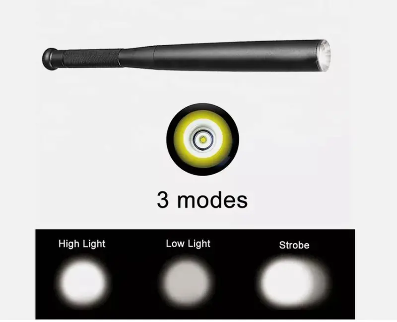 31 CM LED Telescopic Light Baseball Flashlight - Bright Waterproof Camping Lamp 4