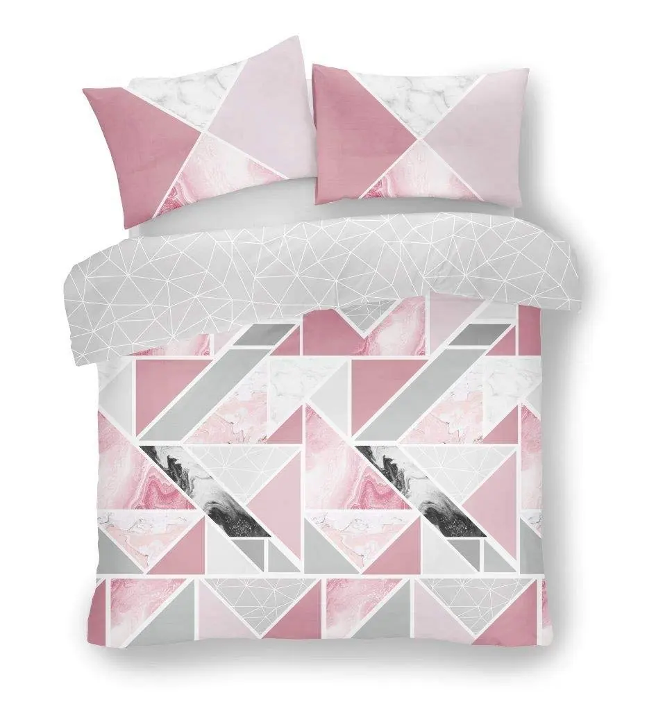 Printed Bedding Sets 100% Cotton Reversible Multicolored Duvet Cover For Bedroom King Size