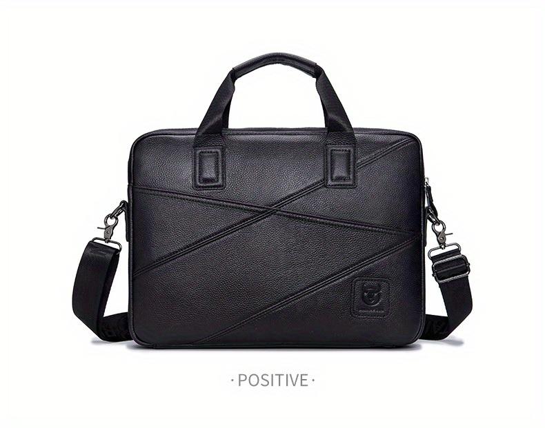 Product Introduction of BULLCAPTAIN Men's Leather Briefcase Multifunctional Handbag 41