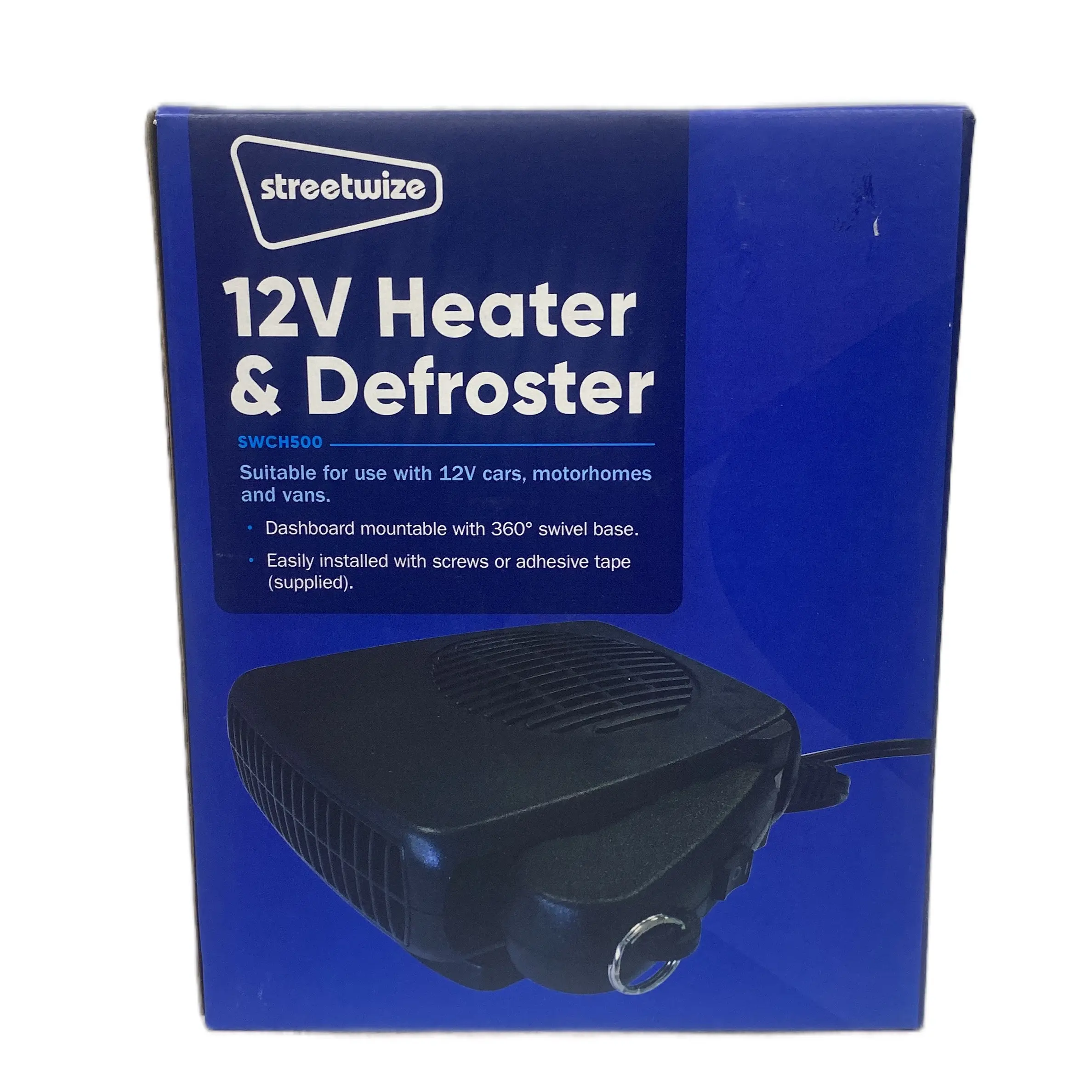 12V Heater & Defroster for All Vehicles - Automotive Accessory