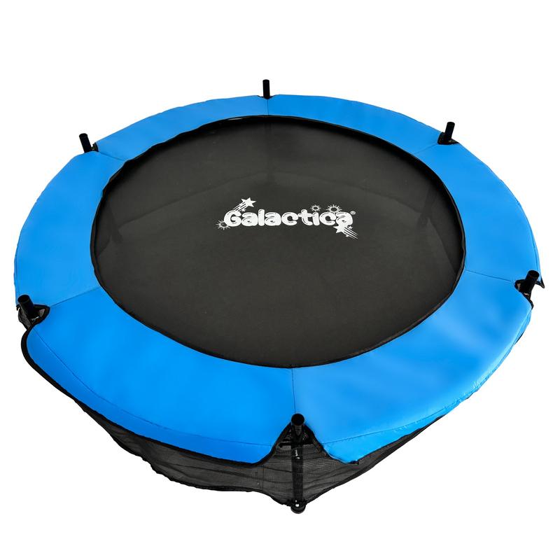 GALACTICA NEW Mini Trampoline | 4.5FT 55" with Safety Net Enclosure | Indoor Outdoor Children’s Activity Junior Trampoline 2