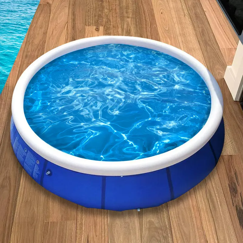 10ft Prompt Set Inflatable Paddling Pool Swimming Pool Family Outdoor Party 5