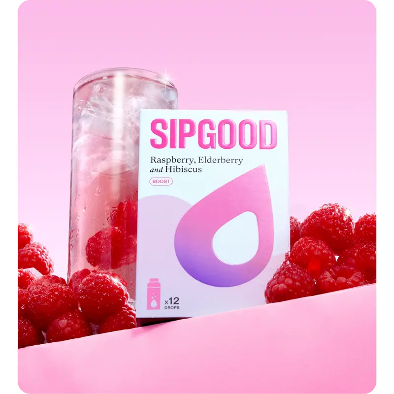 Raspberry, Elderberry, & Hibiscus - All Natural Fruit Water Flavours - Added vitamins & electrolytes Beverage Drink Sweet 3