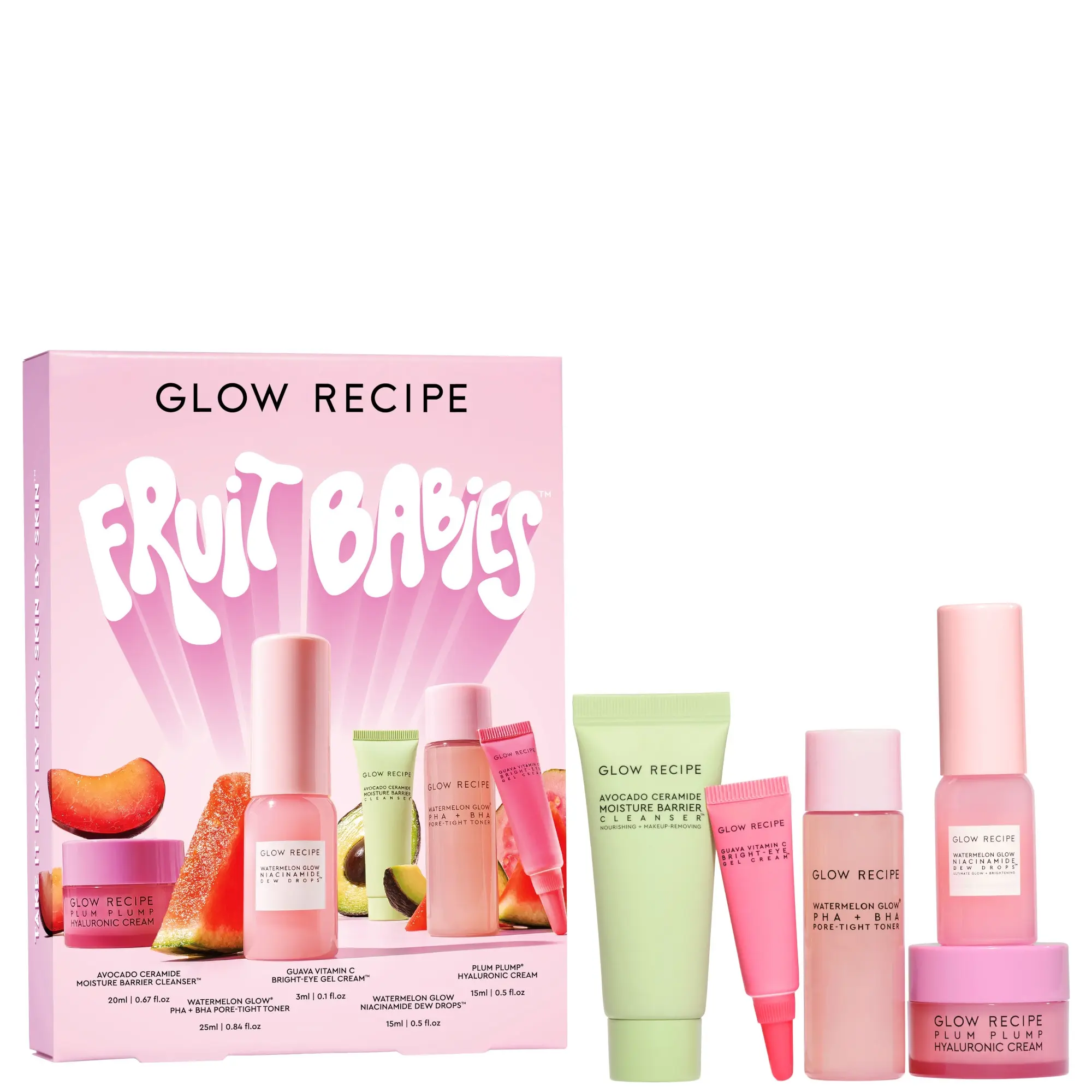 Glow Recipe Fruit Babies Routine - Hydrating Skincare Set